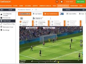 Fútbol en vivo en Betsson 