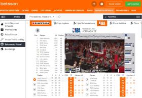 NBA en Betsson