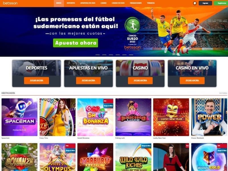 Apuestas y juegos al estilo Betsson