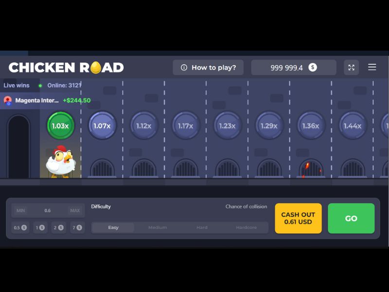 Características del juego Chicken Road