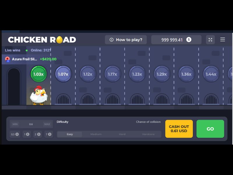 Diseño y estilo visual de Chicken Road