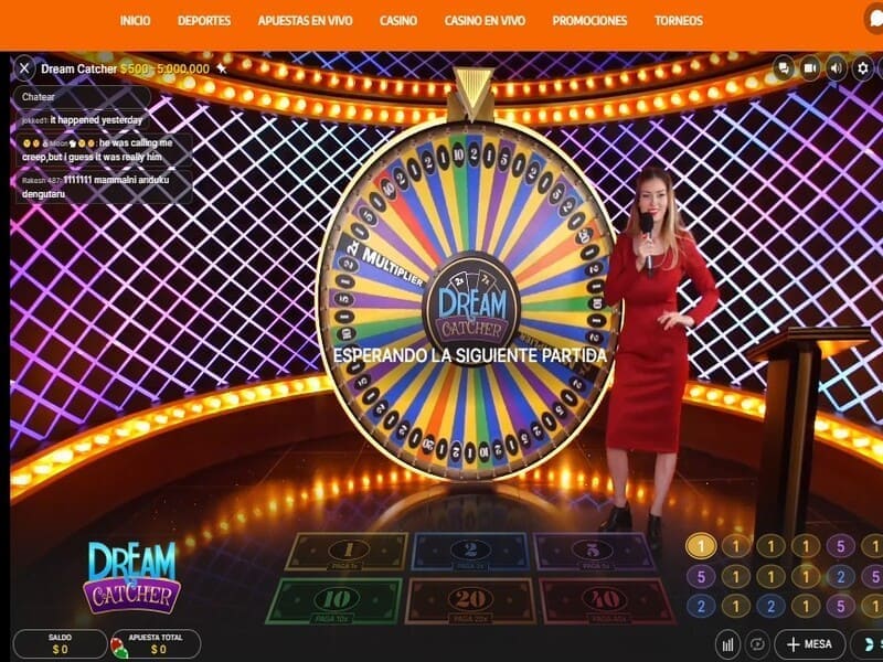 Juegos en vivo en Casino Betsson