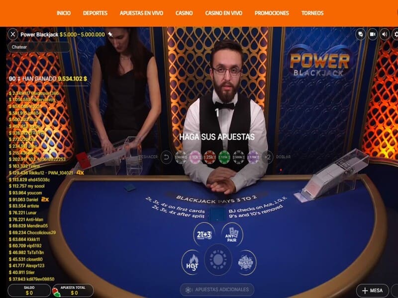 Juego de cartas Póker y Baccarat en Casino Betsson