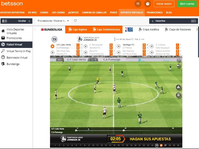 Los mejores deportes en el sitio oficial de Betsson